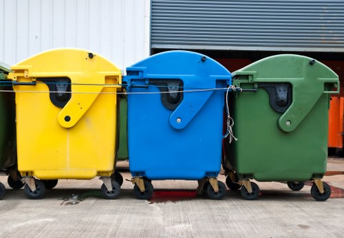 Eco-friendly disposal of garage items