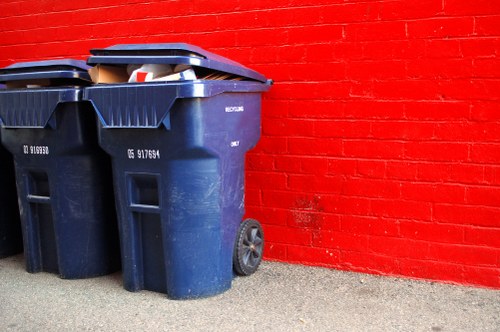 Residents disposing of old furniture in Queens Park