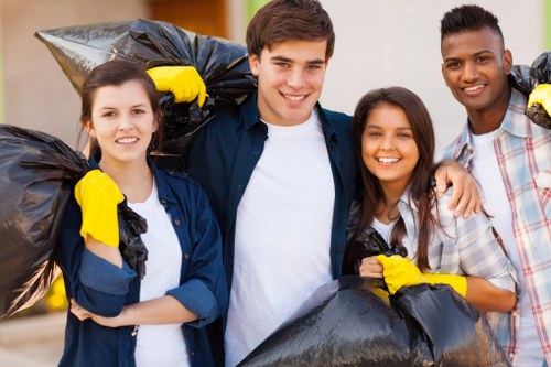 Professional garden clearance in Queens Park